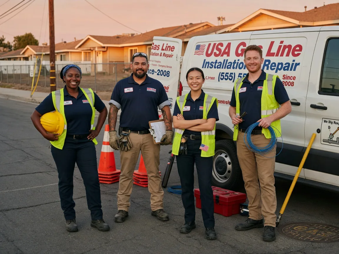 Gas Line Installation company in Branch, AR